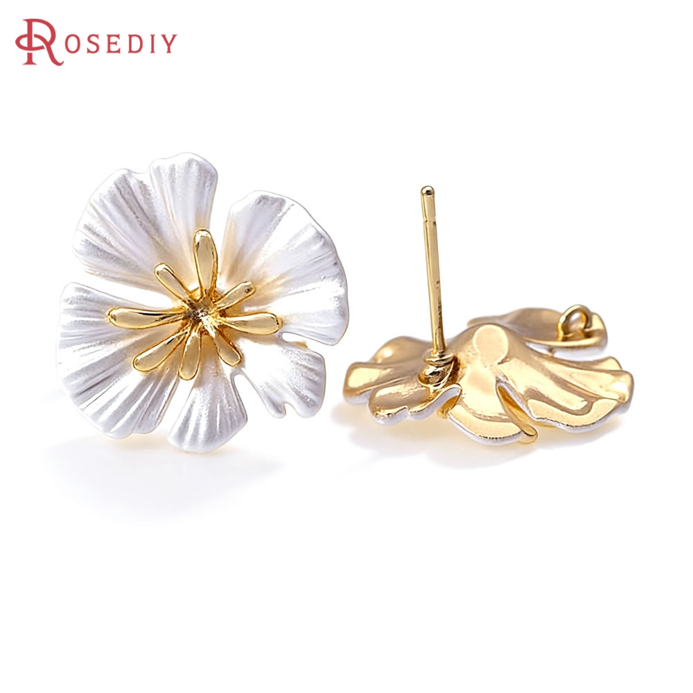 Boucles d'oreilles clous en la - Supply Florist avis et prix