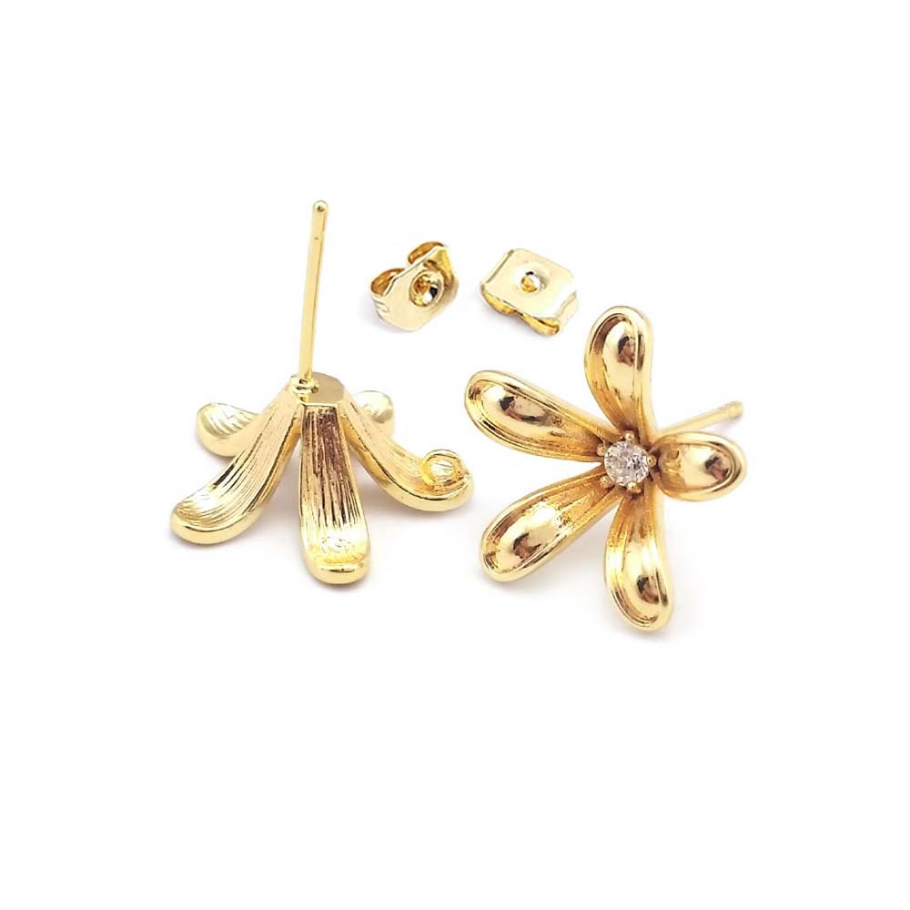 Boucles d'oreilles clous en la - Supply Florist avis et prix