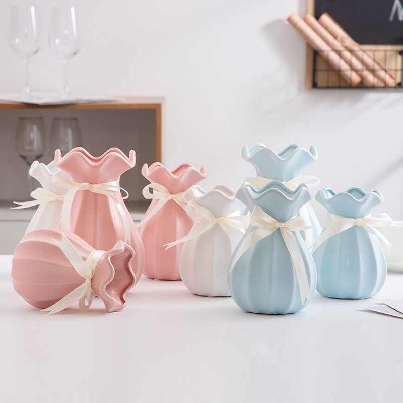 Vase en céramique nordique min - Florist Supply Store avis et prix